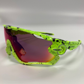 Oakley Jawbreaker - Fluor / black splatter