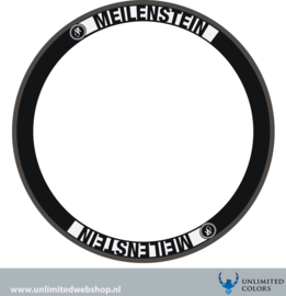 Meilenstein rim stickers, 4 pieces