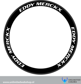 Eddy Merckx wheel stickers, 6 pieces