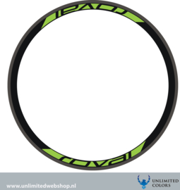 Roval rim sticker set 3, 4 pieces