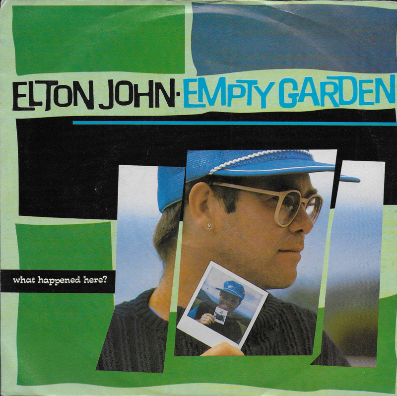 Elton John Empty Garden 80 S Vinyl On 45