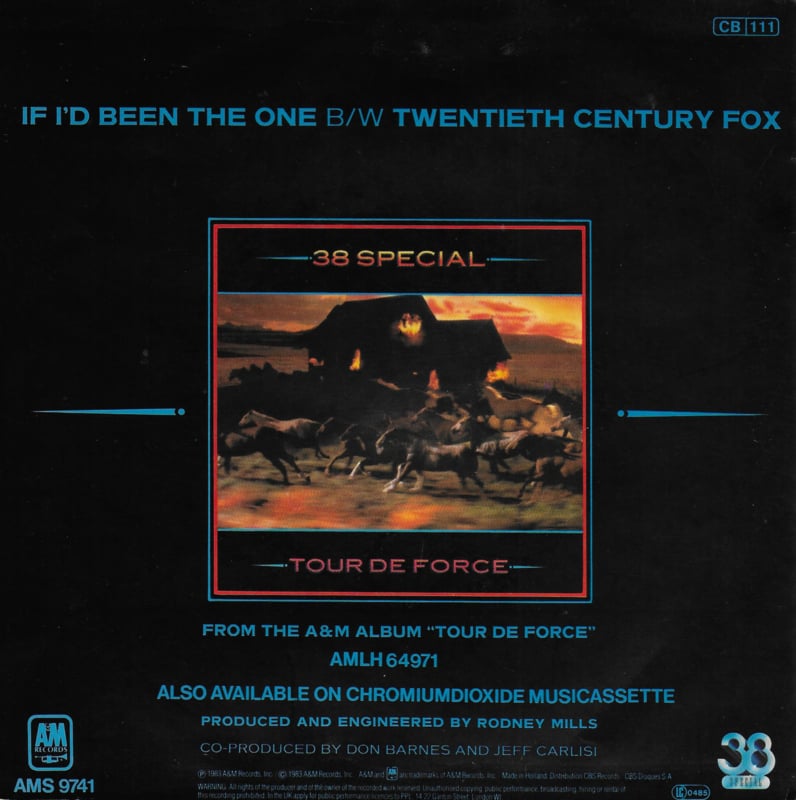 38 Special If I D Been The One 80 S Vinyl On 45