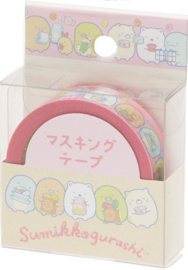 Sumikkogurashi washi tape roze