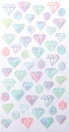 Diamant stickervel