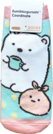 Sumikkogurashi sokken Shirokuma koffie thee