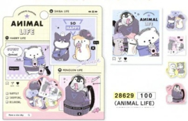 Stickerzakje Animal Life Kamio Japan