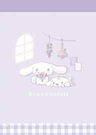 Sanrio Cinnamoroll memoblok paars