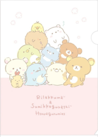 Rilakkuma insteekmap A4 honyagurumies