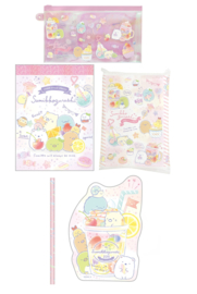 Sumikko Gurashi schoolspullen set roze