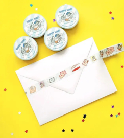Washi tape happy mail
