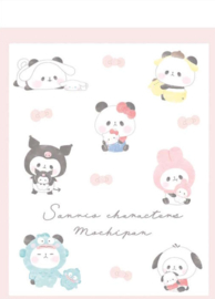 Sanrio memoblok klein roze