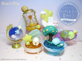 Sumikkogurashi Re-ment Starrium Star hourglass Tonkatsu & Ebifurai no Shippo