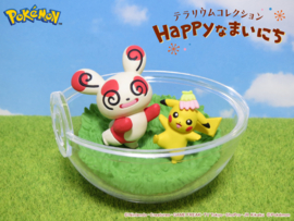 Pokémon Re-ment Happy Pikachu & Spinda