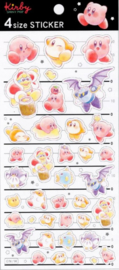 Kirby stickervel verschillende karakters
