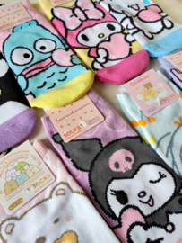 Sanrio My Melody sokken blauw roze