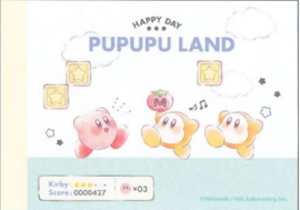 Kirby memoblok Pupupu land