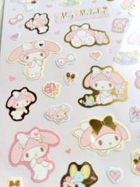 Sanrio My Melody stickervel