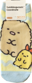 San-x Sumikkogurashi Tonkatsu en Ebifurai no Shippo sokken