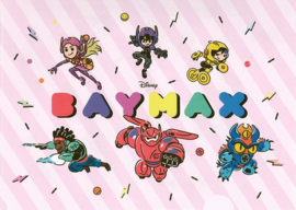 Big Hero Six Baymax insteekmap roze A4