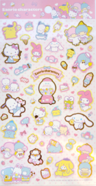 Sanrio karakters stickervel