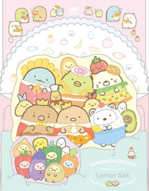 Sumikkogurashi Welcome to the Food Kingdom! briefpapierset