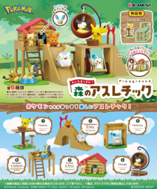 Pokémon Re-ment playground Togedemaru & Pawmi