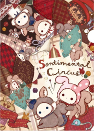 Sentimental Circus insteekmap A4 rood