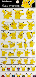 Pokémon Pikachu stickervel