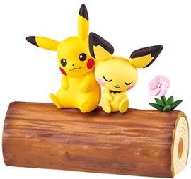 Pokémon Nakayoshi Friends boomstam Pikachu & Pichu