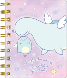 Sumikko Gurashi Tokage's Dream 1 klein spiraal notebook