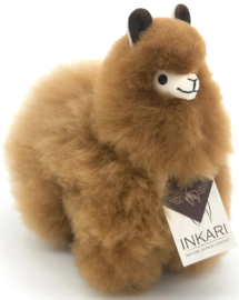 Inkari Alpaca small Hazelnoot