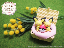 Pokémon Re-Ment Utatane basket Pikachu