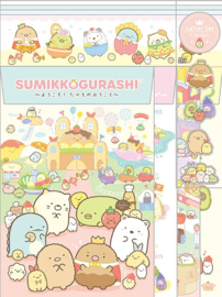 Sumikkogurashi Welcome to the Food Kingdom! briefpapierset