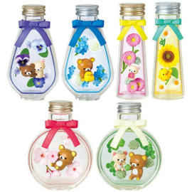 Rilakkuma Flower Bottle Re-Ment Sunflower terrarium