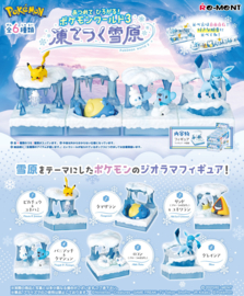 Re-ment Pokémon World 3 Ice Sandshrew (Alola) & Snorunt
