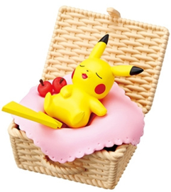 Pokémon Re-Ment Utatane basket Pikachu