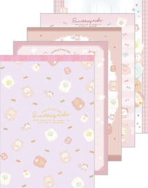 Sumikkogurashi memoblok cafe groot paars