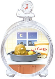 Re-ment Sumikkogurashi dag Bath Tonkatsu & Ebifurai no Shippo