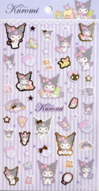 Sanrio Kuromi stickervel