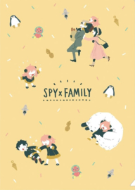 A4 Spy x Family insteekmap geel