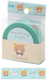 Rilakkuma washi tape groen das