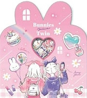 Stickerzakje Q-lia Bunnies Twin