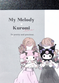Sanrio Kuromi en My Melody memoblok klein
