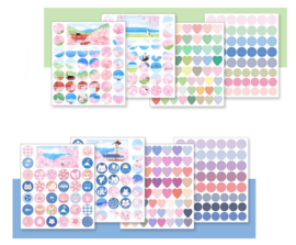 Sakura Japan Stickervelpakket van 4 - 4