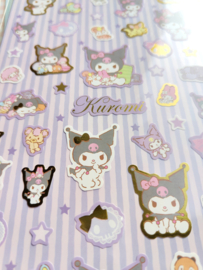 Sanrio Kuromi stickervel