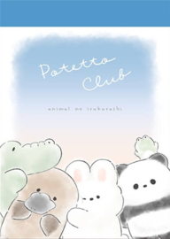 Potetto club animal no irukurashi memoblok klein