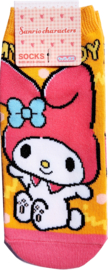 Sanrio My Melody sokken oranje roze