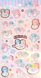 Sanrio Little Twin Star Kiki en Lala stickervel