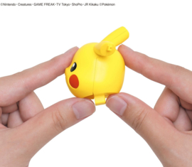 Pokemon Plamo Bandai Pikachu happy bouwpakket