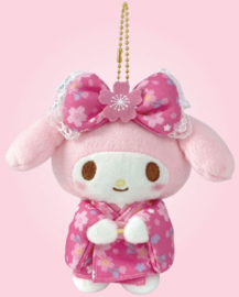 Sanrio Kimono knuffel My Melody sleutelhanger